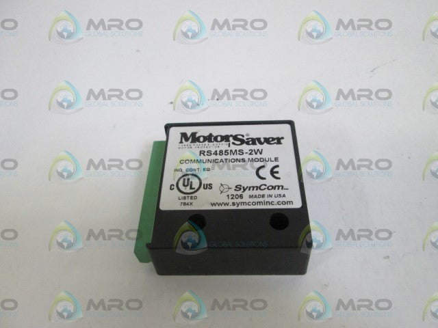 MOTOR SAVER COMMUNICATIONS MODULE RS485MS-2W *USED*
