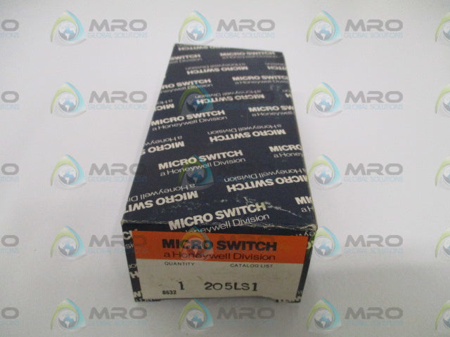 MICROSWITCH 205LS1 PRECISION LIMIT SWITCH (GREY) *NEW IN BOX *