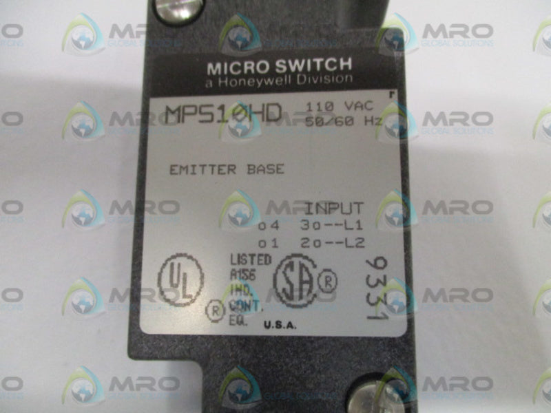 MICRO SWITCH MP510HD EMITTER BASE *NEW IN BOX*