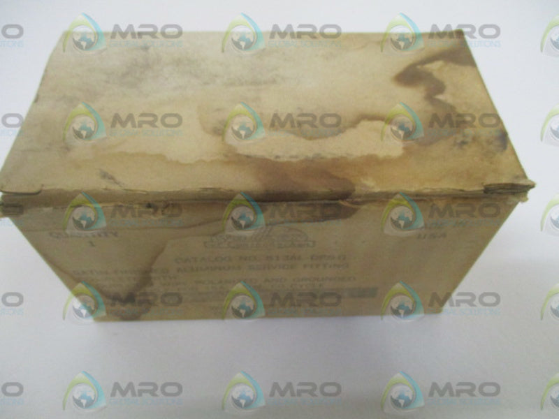 WALKER BROTHERS 513AL-DPS-G ALUMINUM SERVICE FITTING (AS PICTURED)*NEW IN BOX*