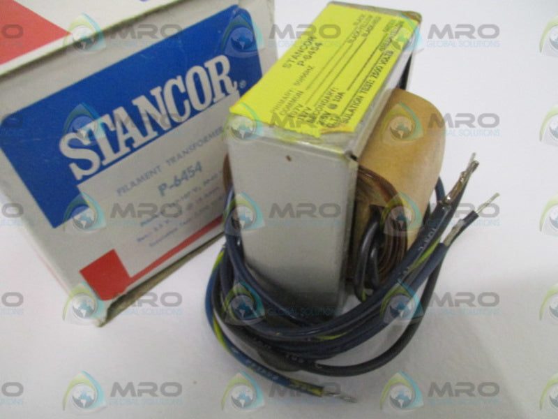 STANCOR P-6454 PILAMENT TRANSFORMER 107-117V *NEW IN BOX*