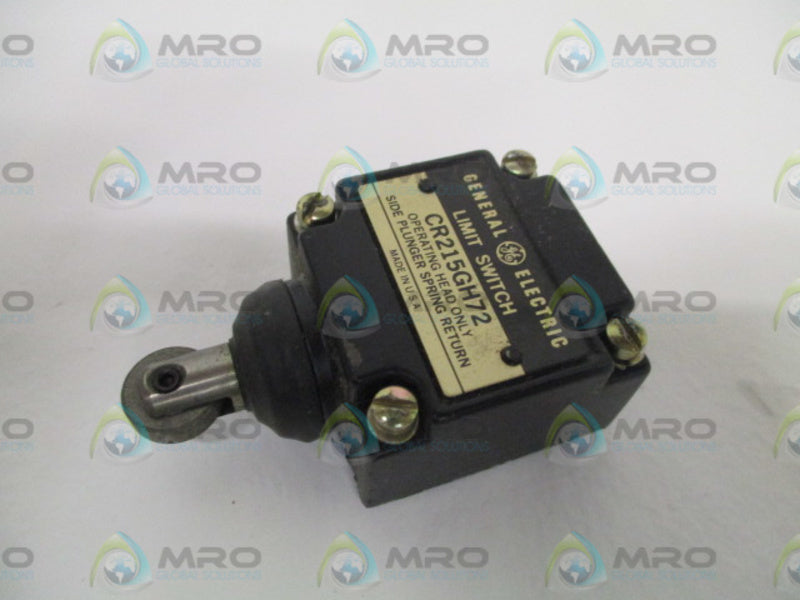 GENERAL ELECTRIC CR215GH72 OPERATING HEAD ONLY *USED*