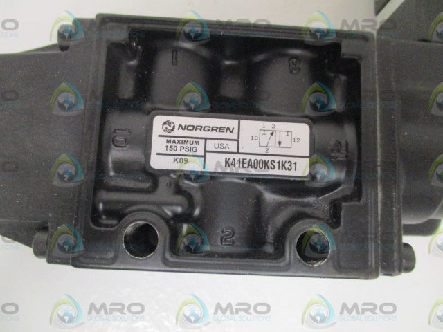 NORGREN K41EA00KS1K31 VALVE *NEW NO BOX*