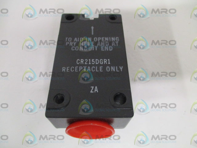 GENERAL ELECTRIC CR215DGR1 LIMIT SWITCH RECEPTACLE *NEW NO BOX*