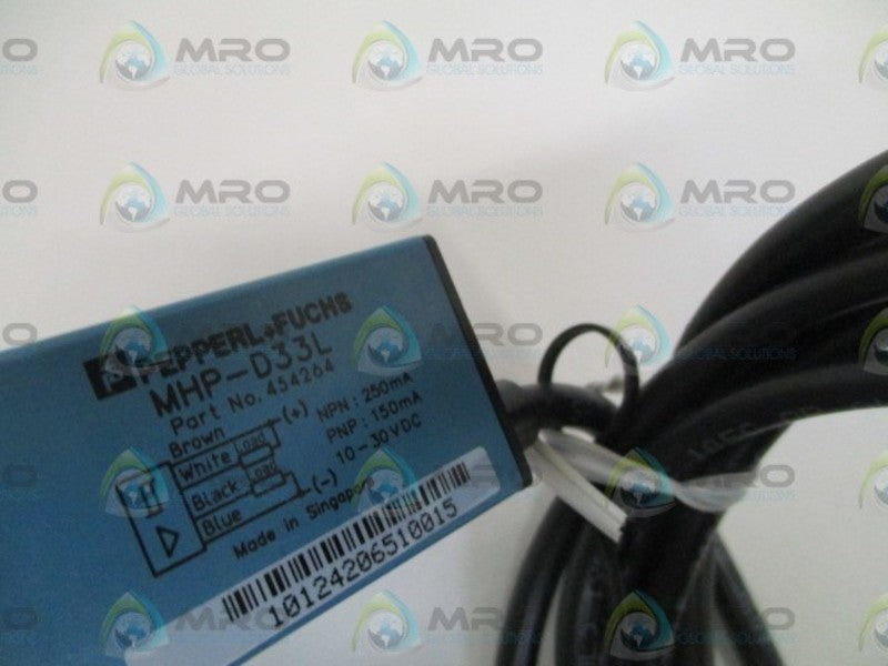 PEPPERL+FUCHS MHP-D33L PHOTOELECTRIC SENSOR *NEW IN BOX*