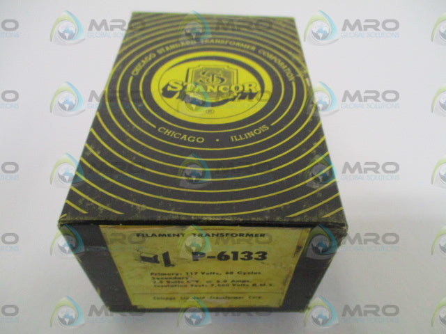 STANCOR ELECTRONICS, INC. P-6133 FILAMENT TRANSFORMER 117V *NEW IN BOX*