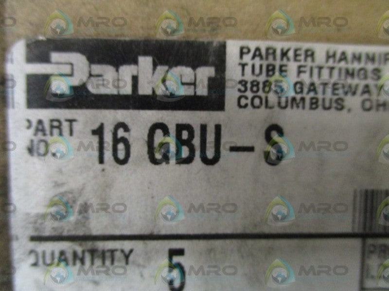 PARKER 16 GBU-S FEMALE CONNECTOR *NEW NO BOX*