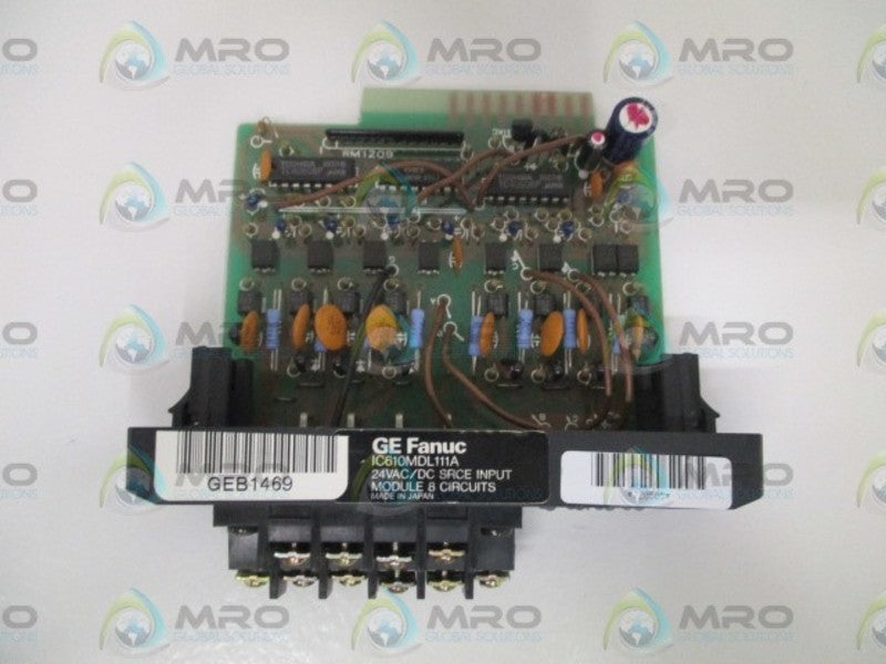 GE FANUC IC610MDL111A INPUT MODULE (REPAIRED) *USED*