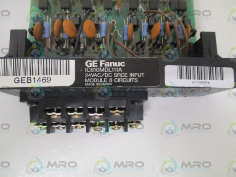GE FANUC IC610MDL111A INPUT MODULE (REPAIRED) *USED*
