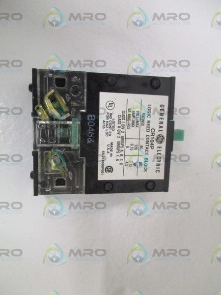 GENERAL ELECTRIC CR104P LOGIC REED CONTACT BLOCK (AS PICTURED) *NEW NO BOX*