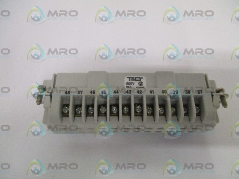 THOMAS & BETTS 24PIN PLUG INSERT 16A 380V *NEW NO BOX*