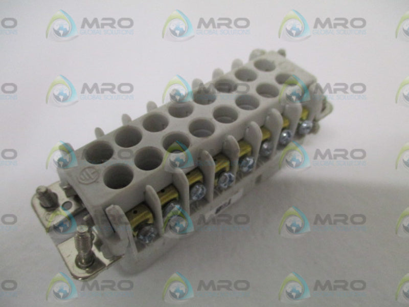 THOMAS & BETTS 16PIN 10A 380V INSERT *NEW NO BOX*