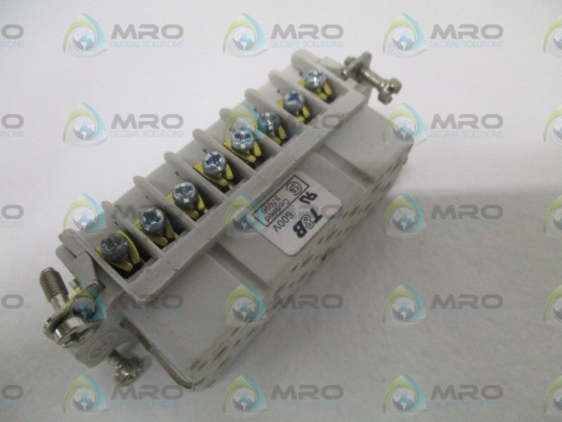 THOMAS & BETTS 16PIN 10A 380V INSERT *NEW NO BOX*