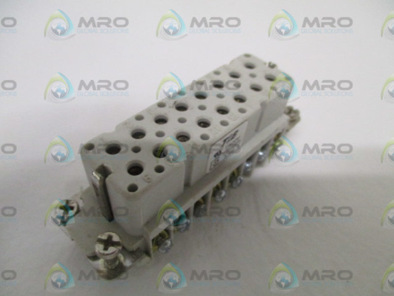 THOMAS & BETTS 16PIN 10A 380V INSERT *NEW NO BOX*