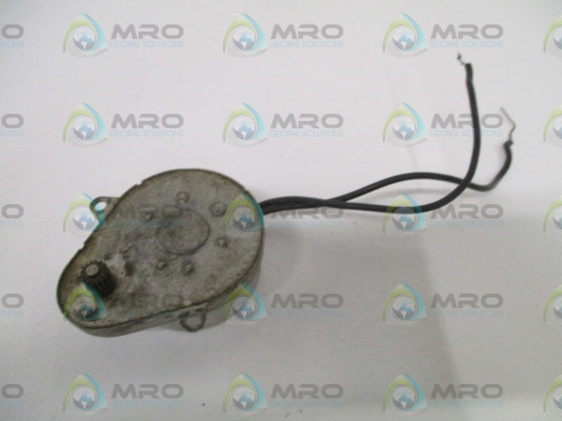 PRECISION TIMER CO. 710 R.P.M. 1/20 120V *USED*