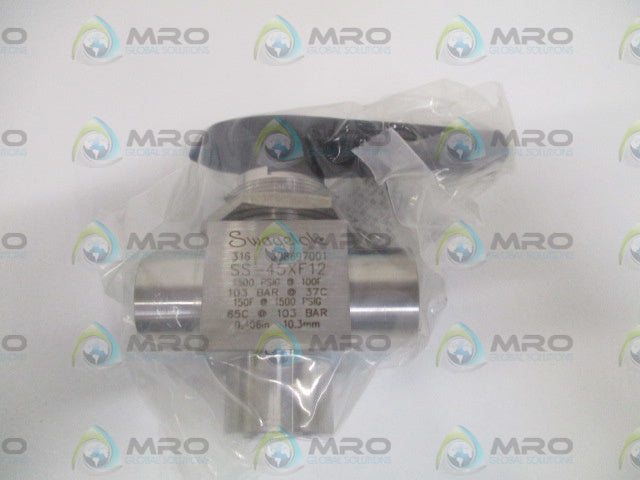 SWAGELOK SS-45XF12 BALL VALVE *NEW IN BOX *