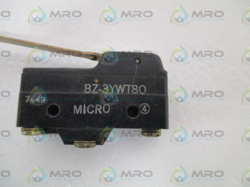 MICRO SWITCH BZ-3YWT80 *NEW NO BOX*