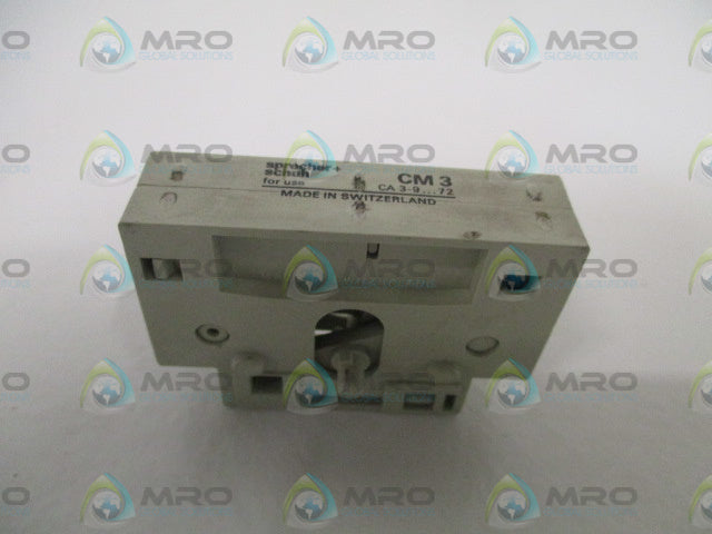 SPRECHER+SCHUH CM3 MECHANICAL INTERLOCK *USED*