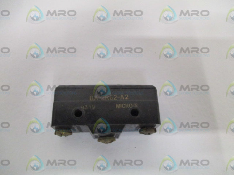 MICRO SWITCH BA-2R62-A2 LIMIT SWITCH *USED*