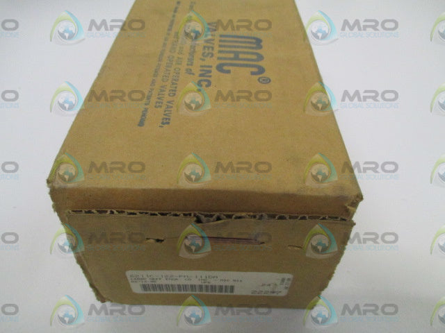 MAC 6211C-122-PM-111DA SOLENOID VALVE *NEW IN BOX*