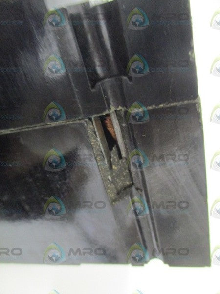 GENERAL ELECTRIC TED113015 CIRCUIT BREAKER 15A (CRACKED AS PICTURED) *USED *