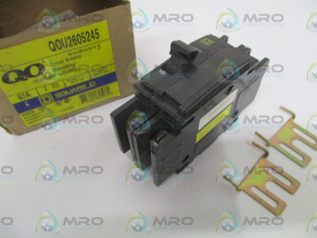 SQUARE D QOU2605245 CIRCUIT BREAKER 60A *NEW IN BOX*