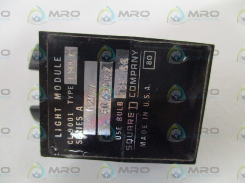 SQUARE D 9001-LMA1 SER .A LIGHT MODULE *USED*