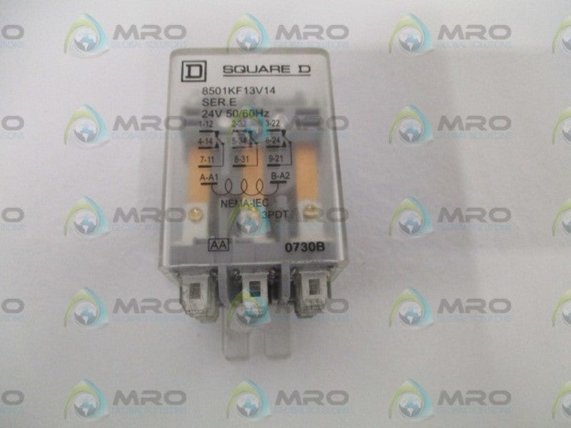 SQUARE D 8501-KF13V14 RELAY 24V *USED*