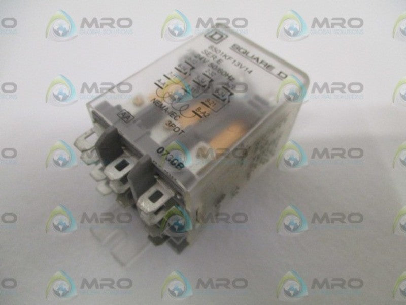 SQUARE D 8501-KF13V14 RELAY 24V *USED*