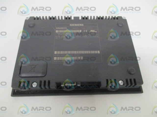 SIEMENS 6SL3055-0AA00-4CA5 OPERATOR PANEL (AS PICTURED) *USED*