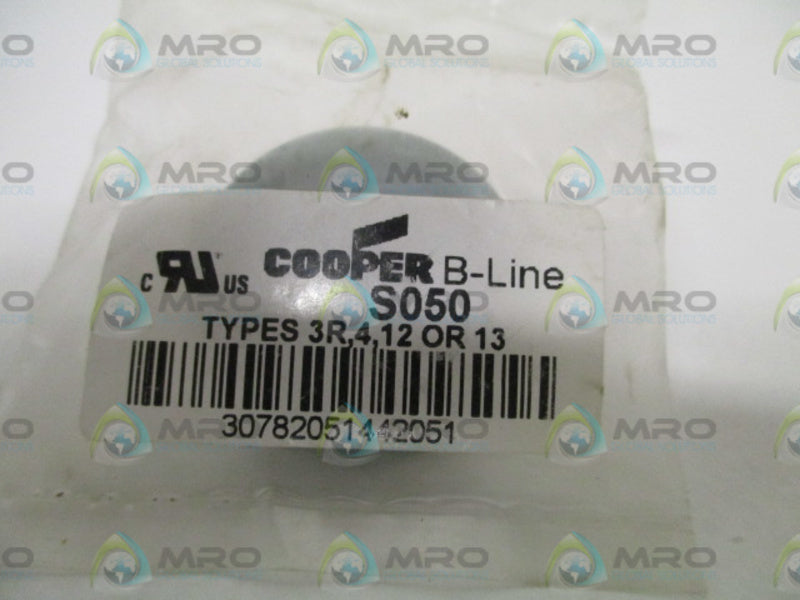 COOPER B-LINE S050 KNOCKOUTR SEAL * NEW IN FACTORY BAG *