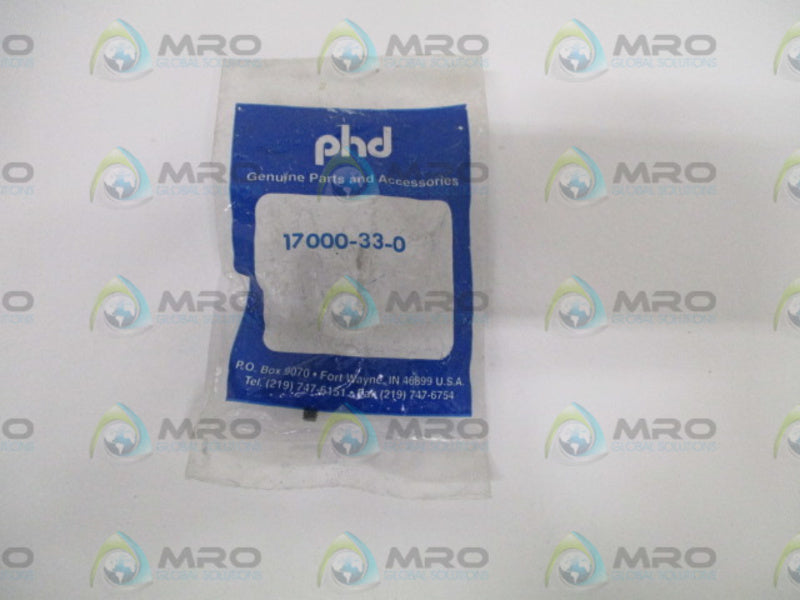 PHD 17000-33-0 BRACKET KIT * NEW IN FACTORY BAG *