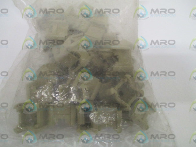 WEIDMULLER SH1 BUSBAR SUPPORT W/ CLIP BASE (PKG OF 20) *NEW IN FACTORY BAG*