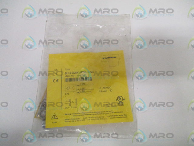 TURCK Bi1,5-G08K-AP6X-H1341 PROXIMITY SWITCH *NEW IN FACTORY BAG*