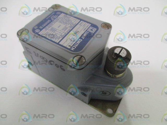 SQUARE D 9007-TUB5 SER. D LIMIT SWITCH *USED*