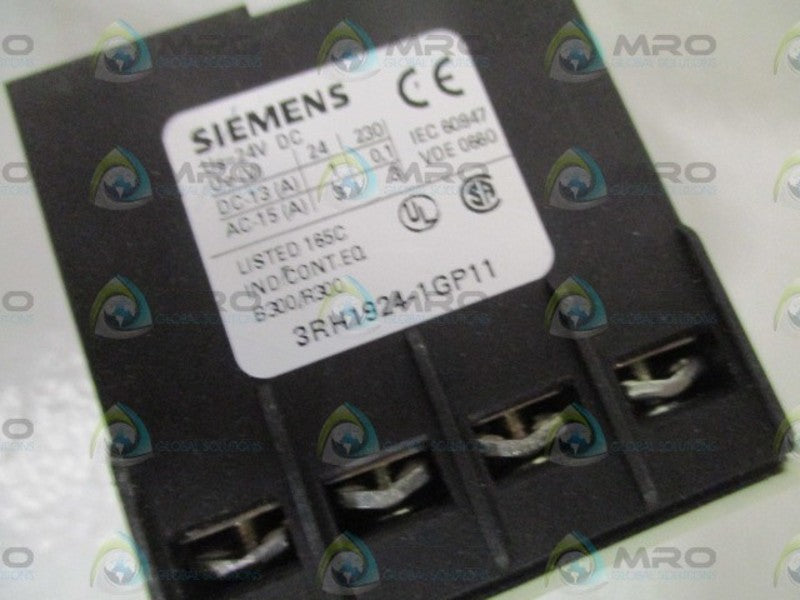 SIEMENS 3RH1924-1GP11 PLC INTERFACE MODULE *USED*