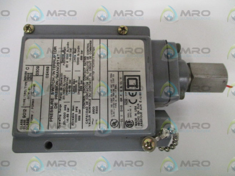 SQUARE D 9012-GCW-21 NSNP