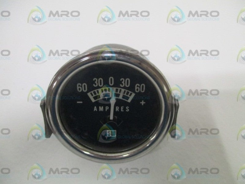 SW 337-DKM6 PRESSURE GAUGE 60-60AMPS *USED*