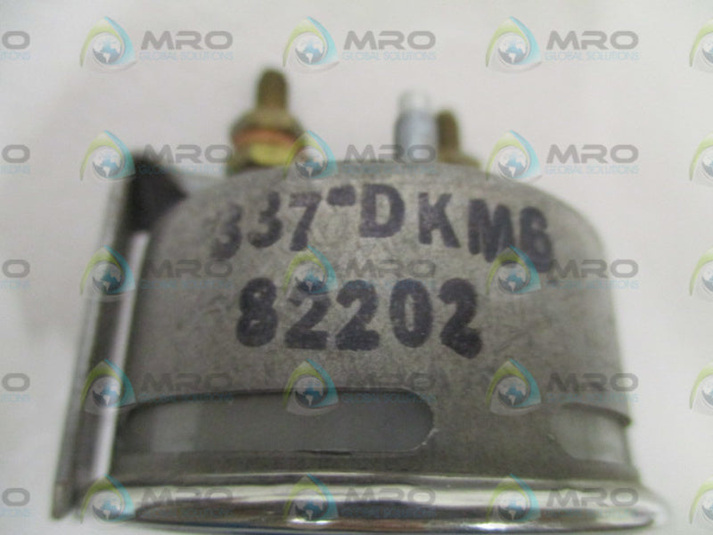 SW 337-DKM6 PRESSURE GAUGE 60-60AMPS *USED*