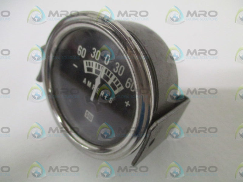 SW 337-DKM6 PRESSURE GAUGE 60-60AMPS *USED*