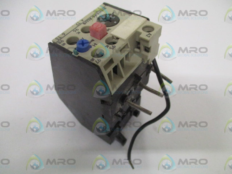 SIEMENS OLRI000CSI  OVERLOAD RELAY 6,3-10AMP (AS PICTURED) *USED*