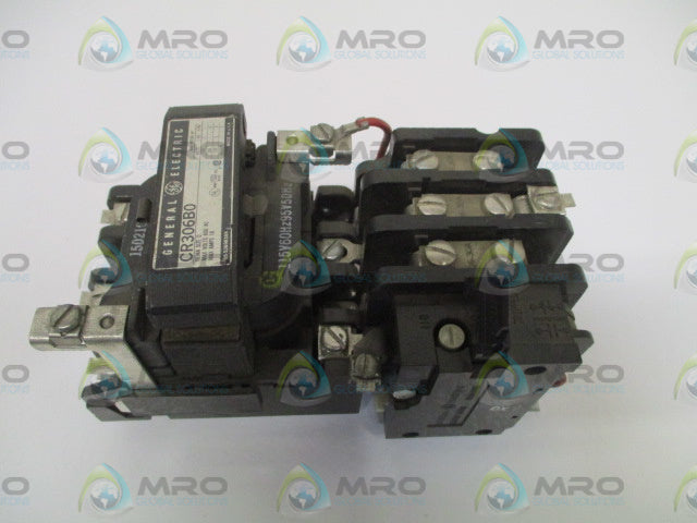 GENERAL ELECTRIC CR306B0 STARTER SIZE 0 (AS PICTURED) *USED*