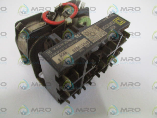 SQUARE D 8965-R010 SER. B HOIST CONTACTOR *USED*