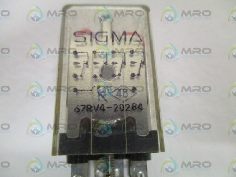 SIGMA 67RV4-20284 RELAY *USED*