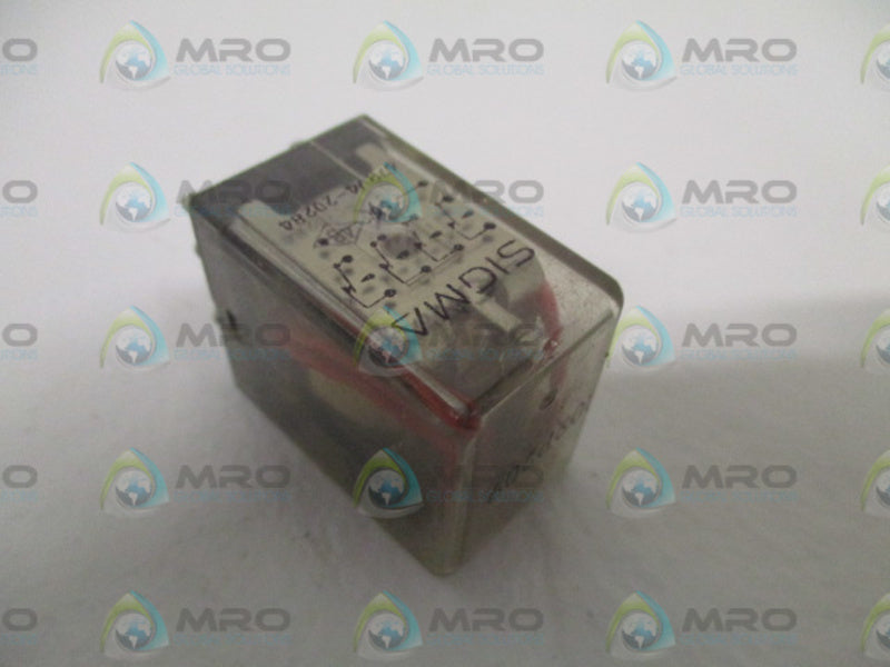 SIGMA 67RV4-20284 RELAY *USED*