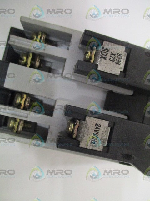 SQUARE D 8501-X020 CONTROL RELAY *USED*