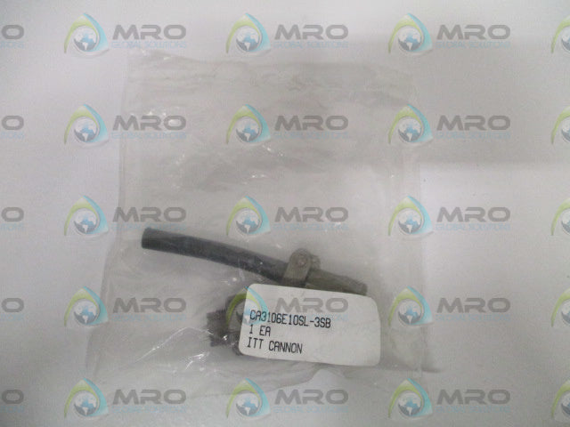 ITTS CANNON CA3106E10SL-3SB PLUG *NEW IN FACTORY BAG*