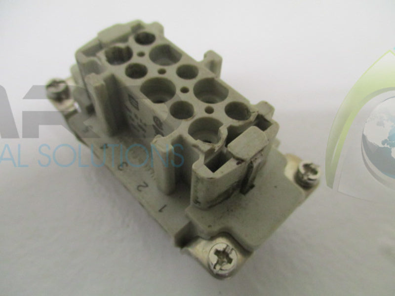HARTING Han 10 E-F FEMALE CONNECTOR *USED*