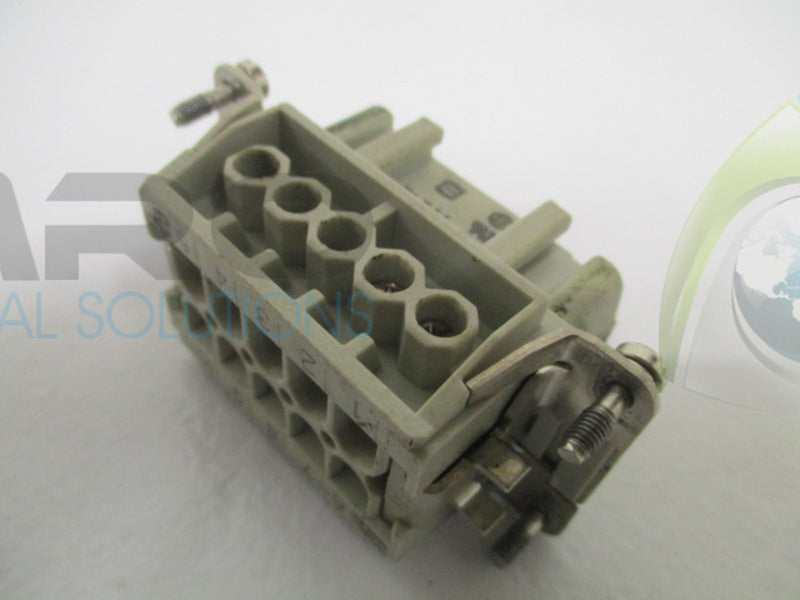 HARTING Han 10 E-F FEMALE CONNECTOR *USED*