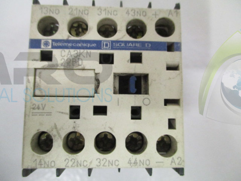 TELEMECANIQUE CA3KN22BD CONTROL RELAY 24V *USED*